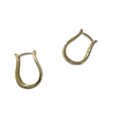 Gold Filled Snap U Huggies Hoops